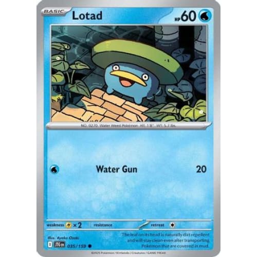 Lotad (35) Common Reverse Holofoil - Single