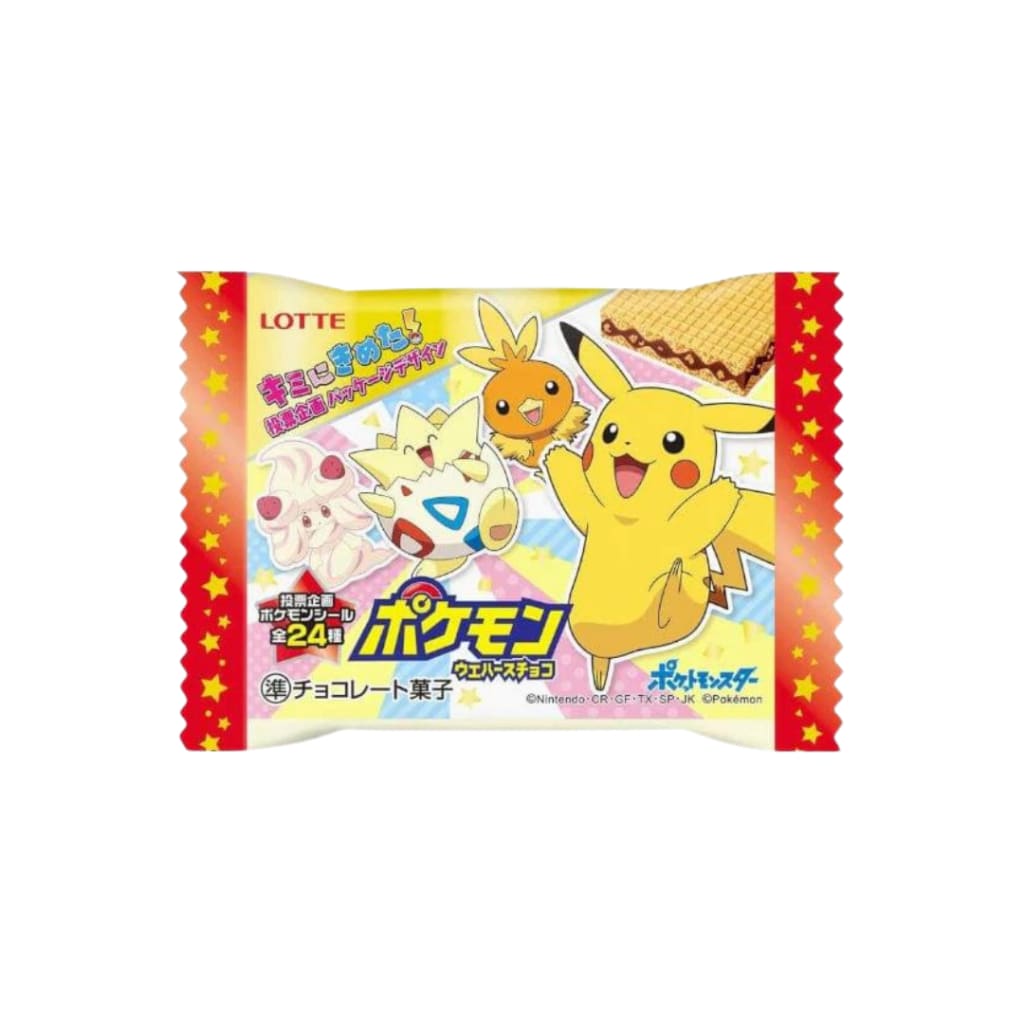 Lotte Pokémon Chocolate Wafer
