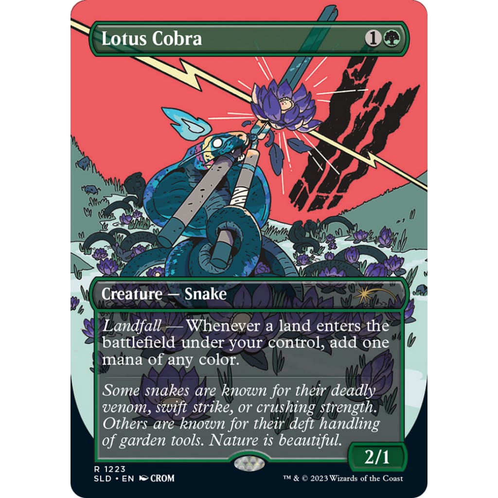 Lotus Cobra (SLD-1223) (Borderless) - Single
