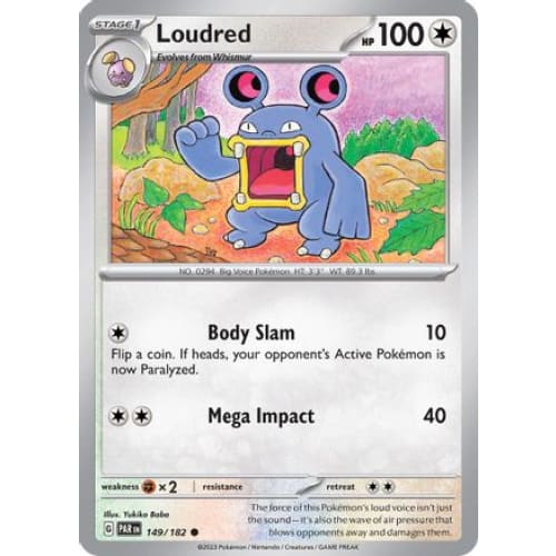 Loudred (149) Common Reverse Holofoil - Single