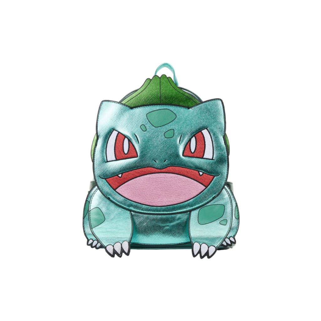 Loungefly x Pokemon Metallic Bulbasaur Mini Backpack