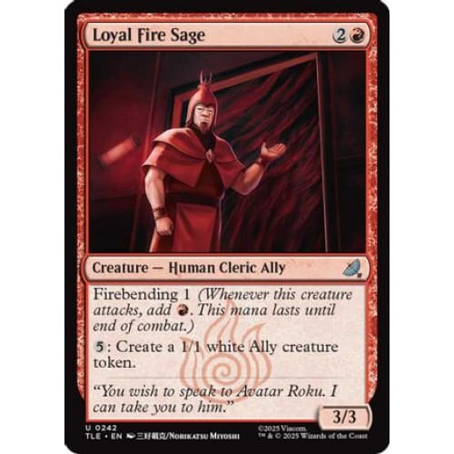 Loyal Fire Sage (TLE-242) - Single