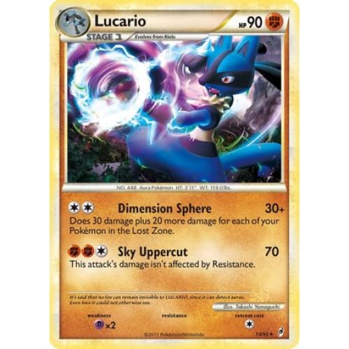 Lucario (014/106) Holo Rare Holofoil - Single