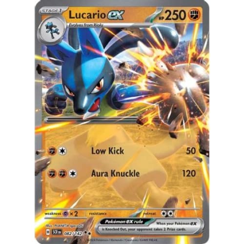Lucario ex (82) Double Rare Holofoil - Single