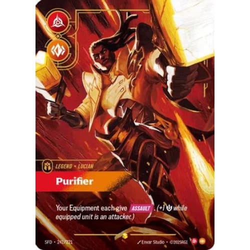 Lucian - Purifier (Overnumbered) (241/221) - Spiritforged