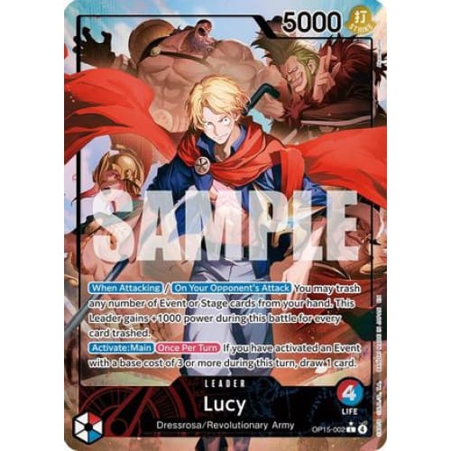 Lucy (Alternate Art) OP15-002 L Adventure on Kami’s Island