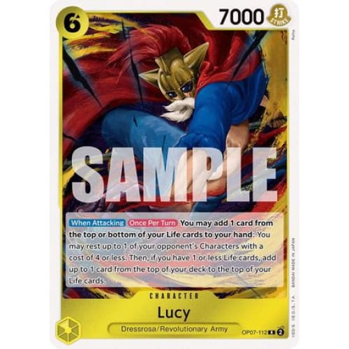 Lucy OP07-112 R 500 Years in the Future Foil - Single