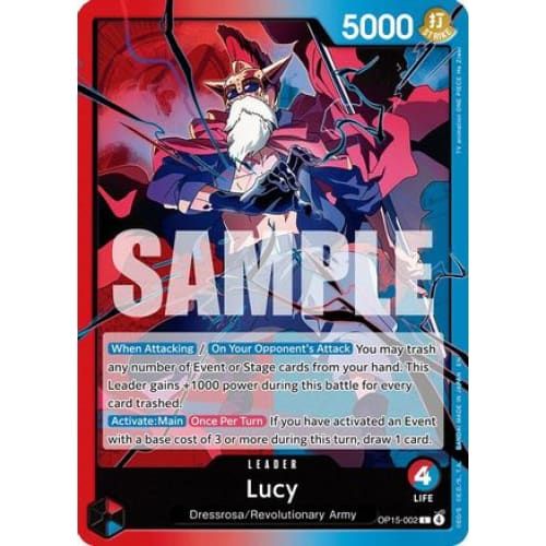 Lucy OP15-002 L Adventure on Kami’s Island - Single
