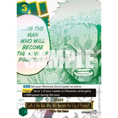 Luffy Is the Man Who Will Become King of Pirates!!!