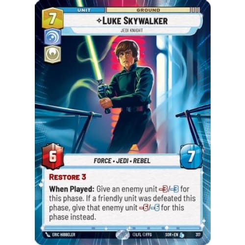 Luke Skywalker - Jedi Knight (Hyperspace) (317) - Spark
