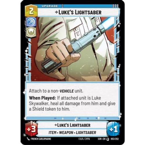 Luke’s Lightsaber (053/252) - Spark of Rebellion - Single