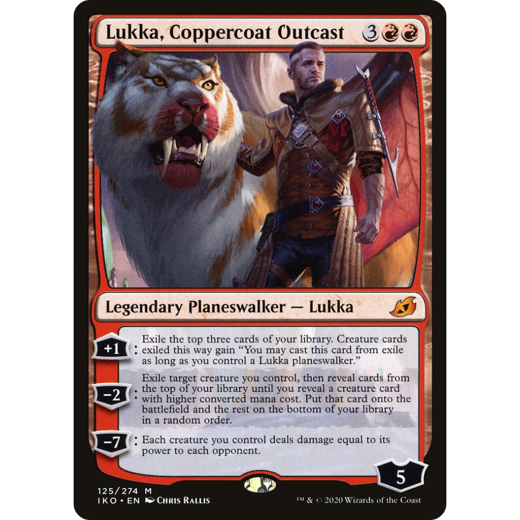 Lukka Coppercoat Outcast (IKO-125) Foil - Single