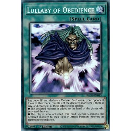 Lullaby of Obedience (PCR) - RA04-EN085 Prismatic