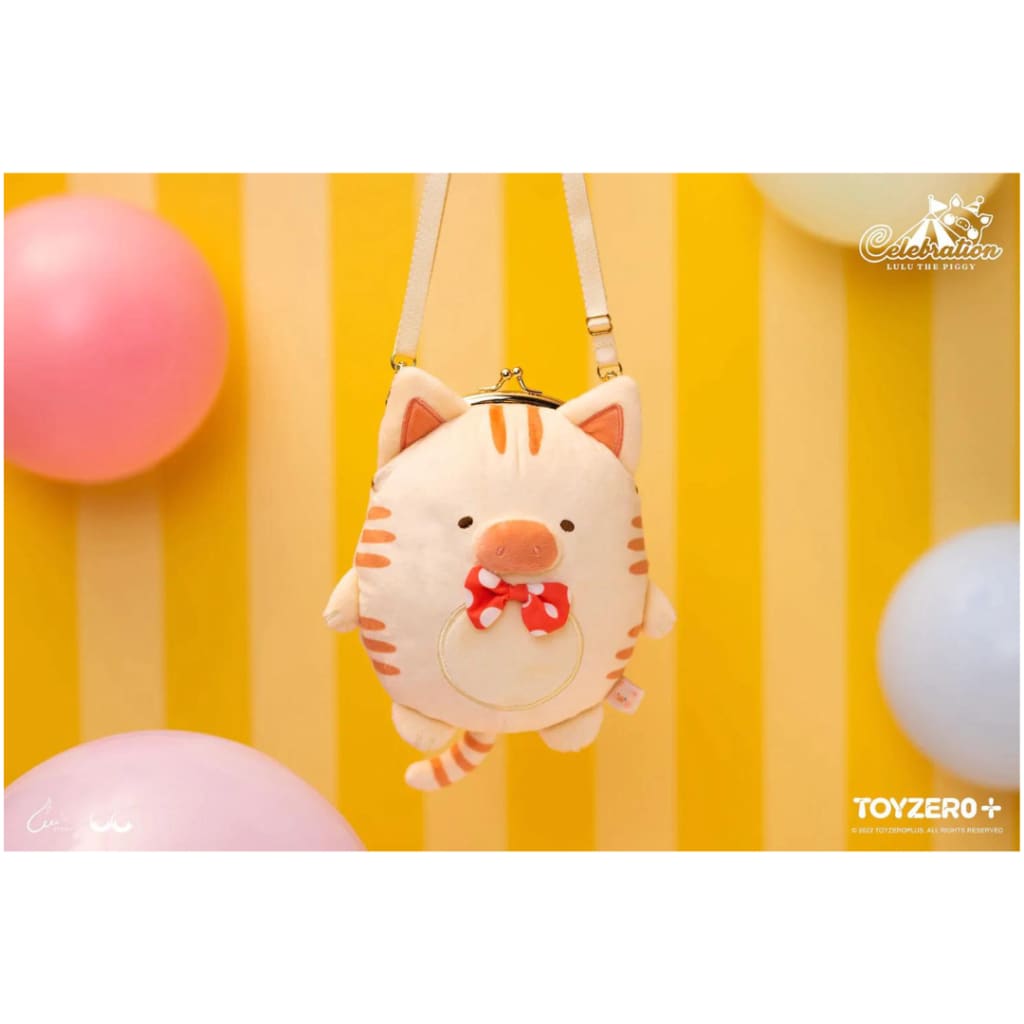 Lulu The PIggy Celebration - Kitty Plush Coin Bag