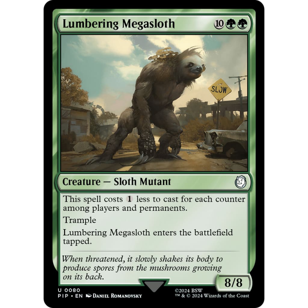 Lumbering Megasloth (PIP-080) - Single