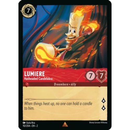 Lumiere - Hotheaded Candelabra (112/204) - Rise