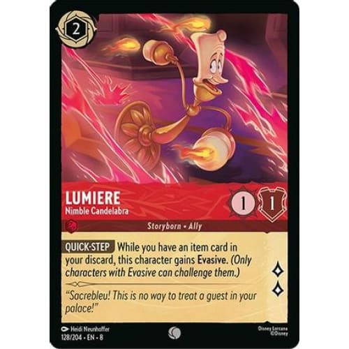 Lumiere - Nimble Candelabra (128/204) - Reign of Jafar