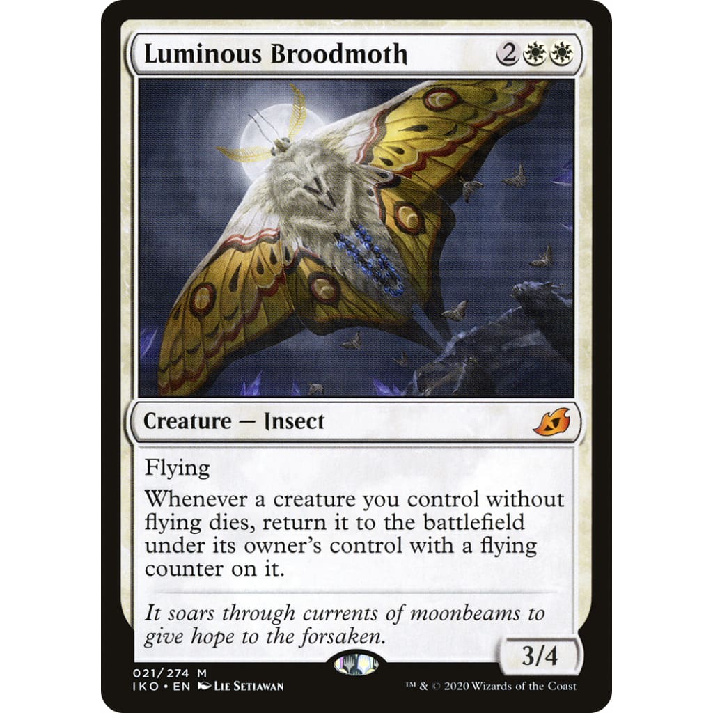 Luminous Broodmoth (IKO-021) - Single