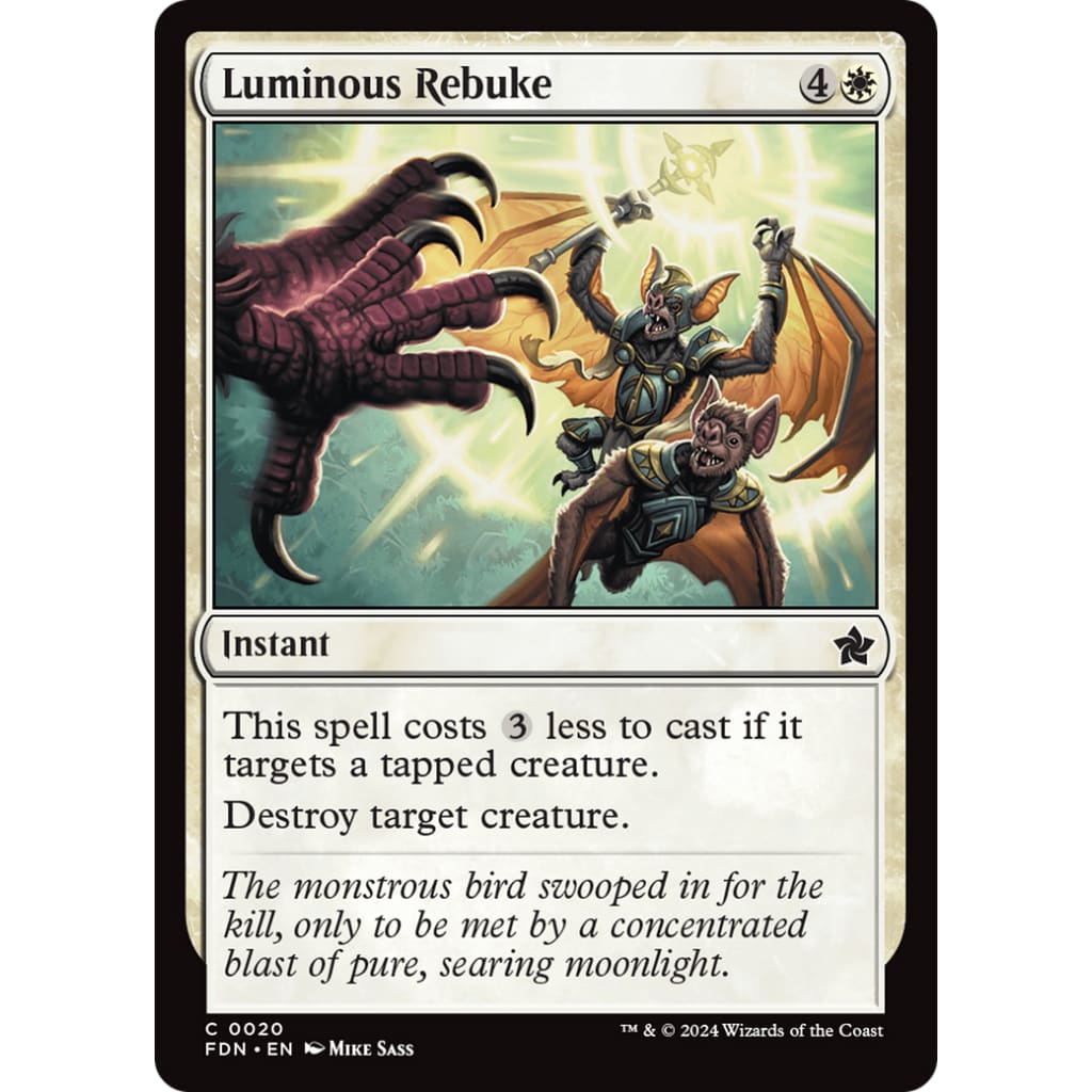 Luminous Rebuke (FDN-020) - Single