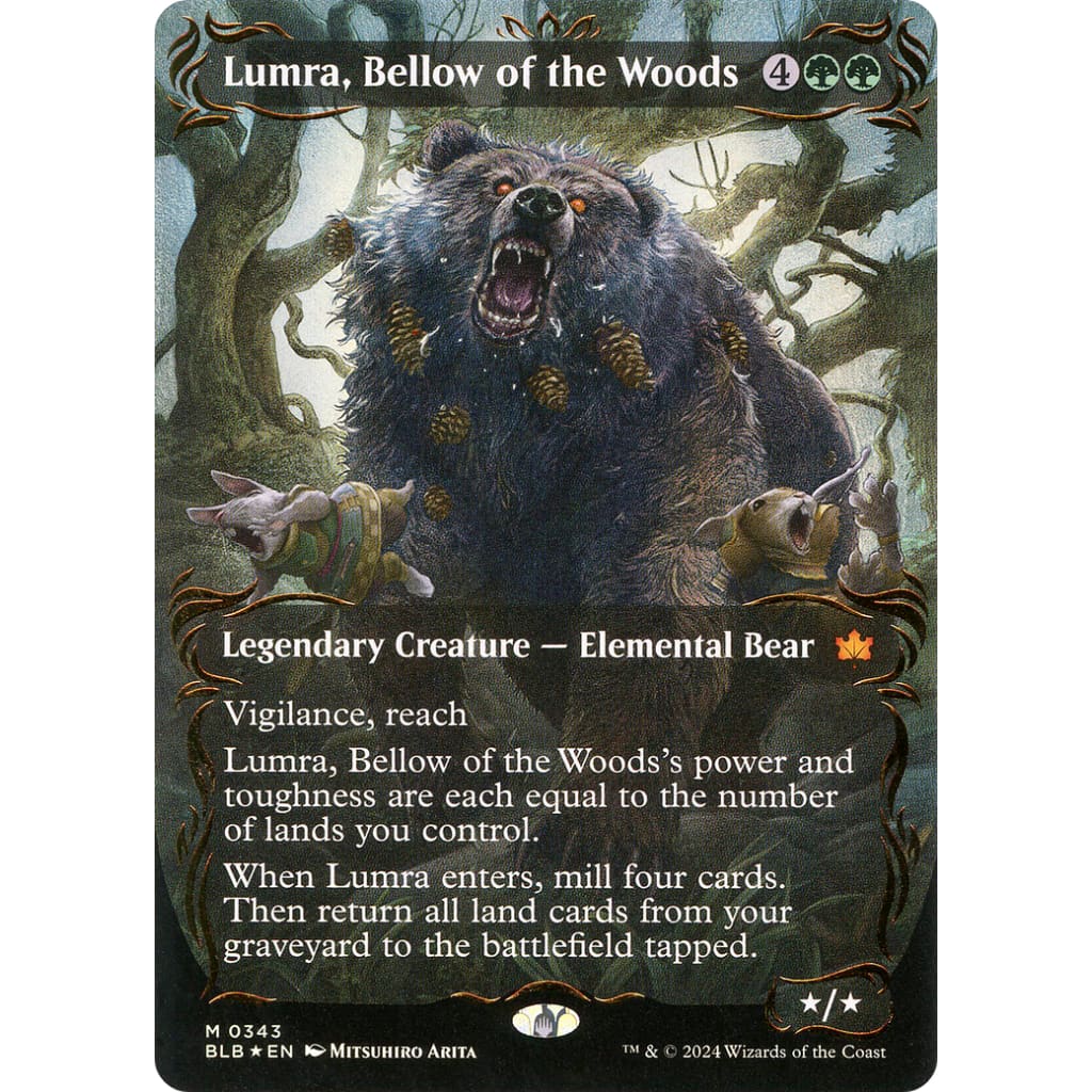 Lumra Bellow of the Woods (BLB-343): (Showcase)