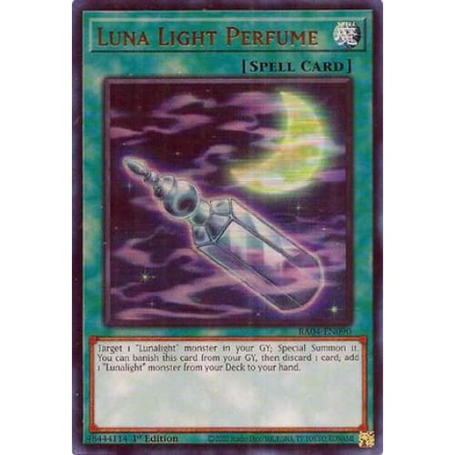 Luna Light Perfume (UR) - RA04-EN090 Ultra Rare 1st Edition