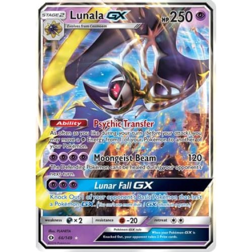 Lunala-GX (066/149) Holo Rare Holofoil - Single