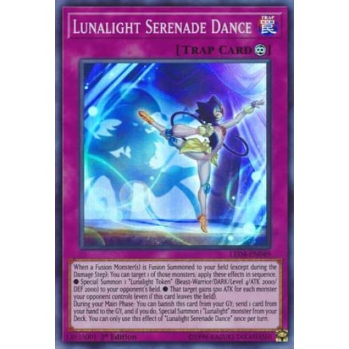 Lunalight Serenade Dance (LED4-EN049) Super Rare 1st
