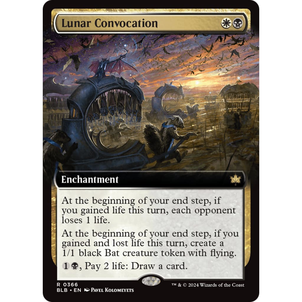 Lunar Convocation (BLB-366): (Extended Art) - Single