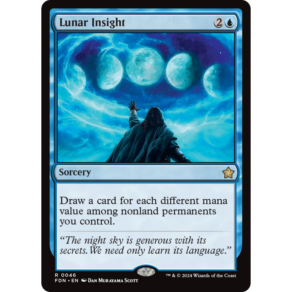Lunar Insight (FDN-046) Foil - Single