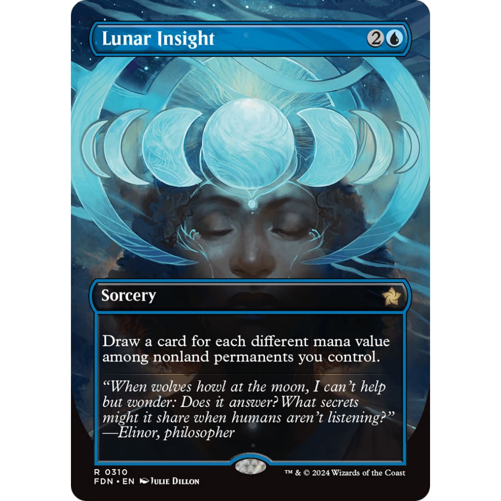 Lunar Insight (FDN-310) (Borderless) Foil - Single