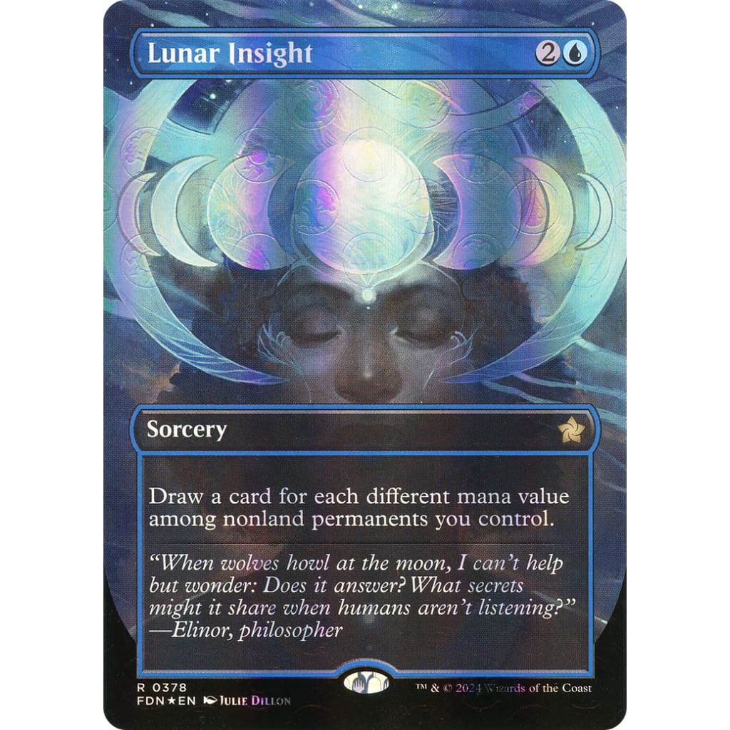 Lunar Insight (FDN-378) (Borderless) Foil - Single
