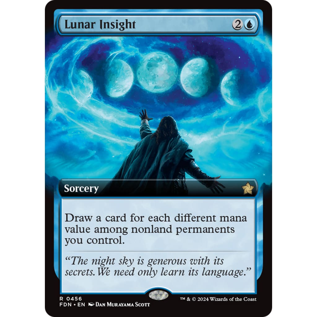 Lunar Insight (FDN-456): (Extended Art) Foil - Single