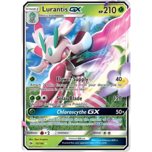 Lurantis-GX (015/149) Holo Rare Holofoil - Single