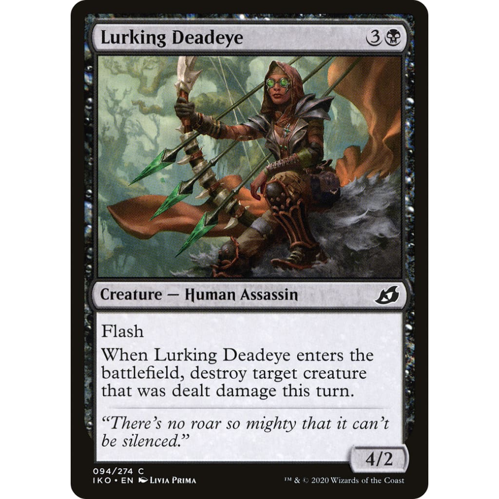 Lurking Deadeye (IKO-094) - Single