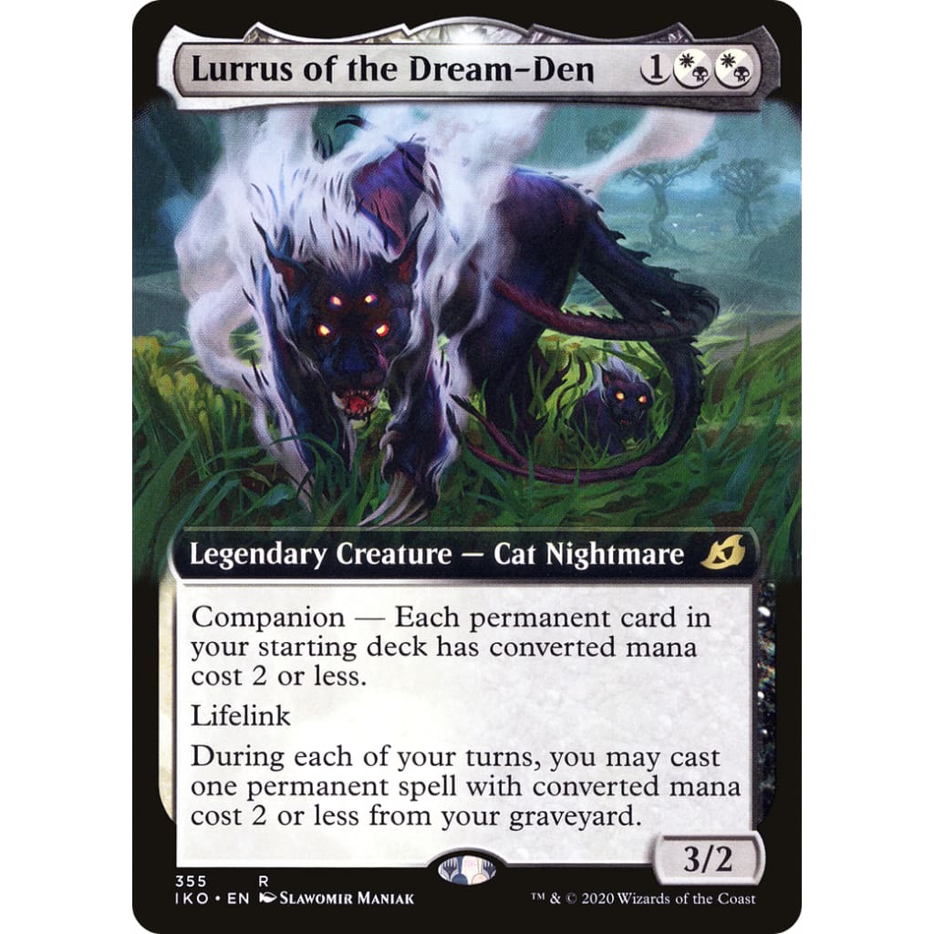 Lurrus of the Dream-Den (IKO-355): (companion Extended Art)