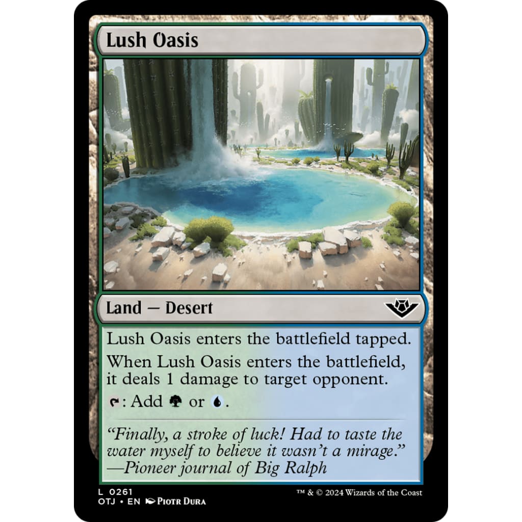 Lush Oasis (OTJ-261) - Single