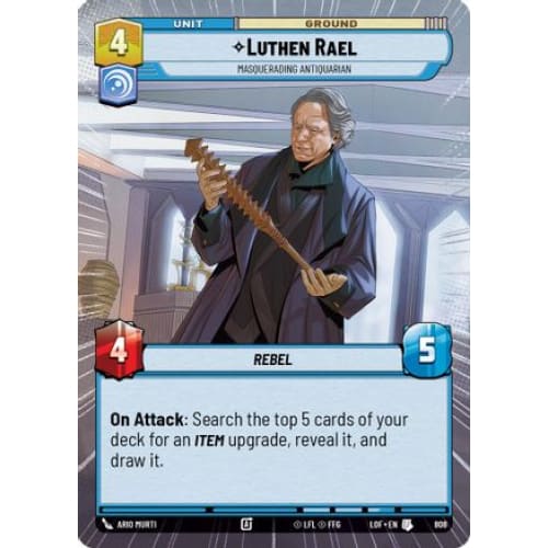 Luthen Rael - Masquerading Antiquarian (Hyperspace Foil)