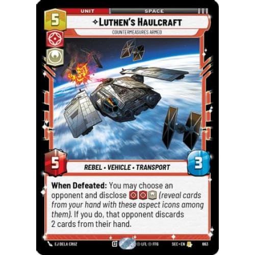 Luthen’s Haulcraft - Countermeasures Armed (Foil) (663)