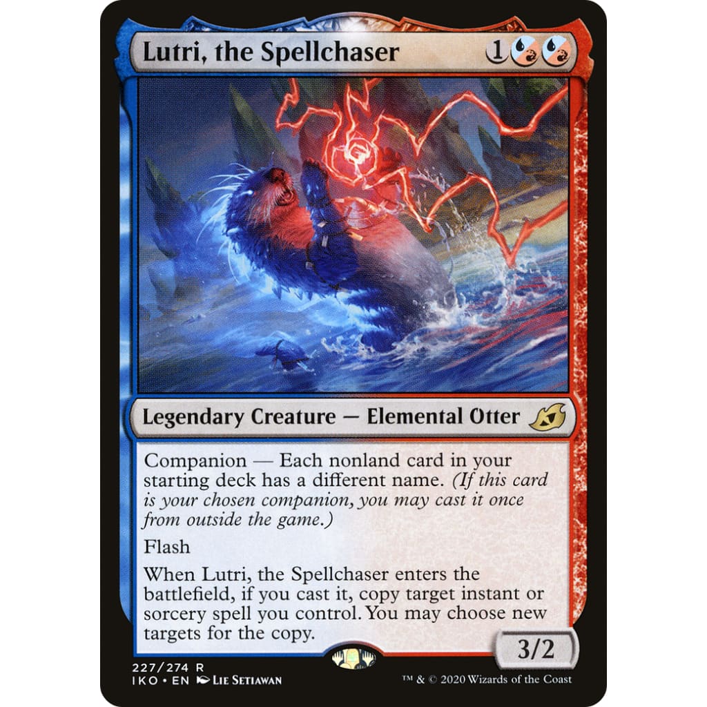 Lutri the Spellchaser (IKO-227): (companion) Foil - Single