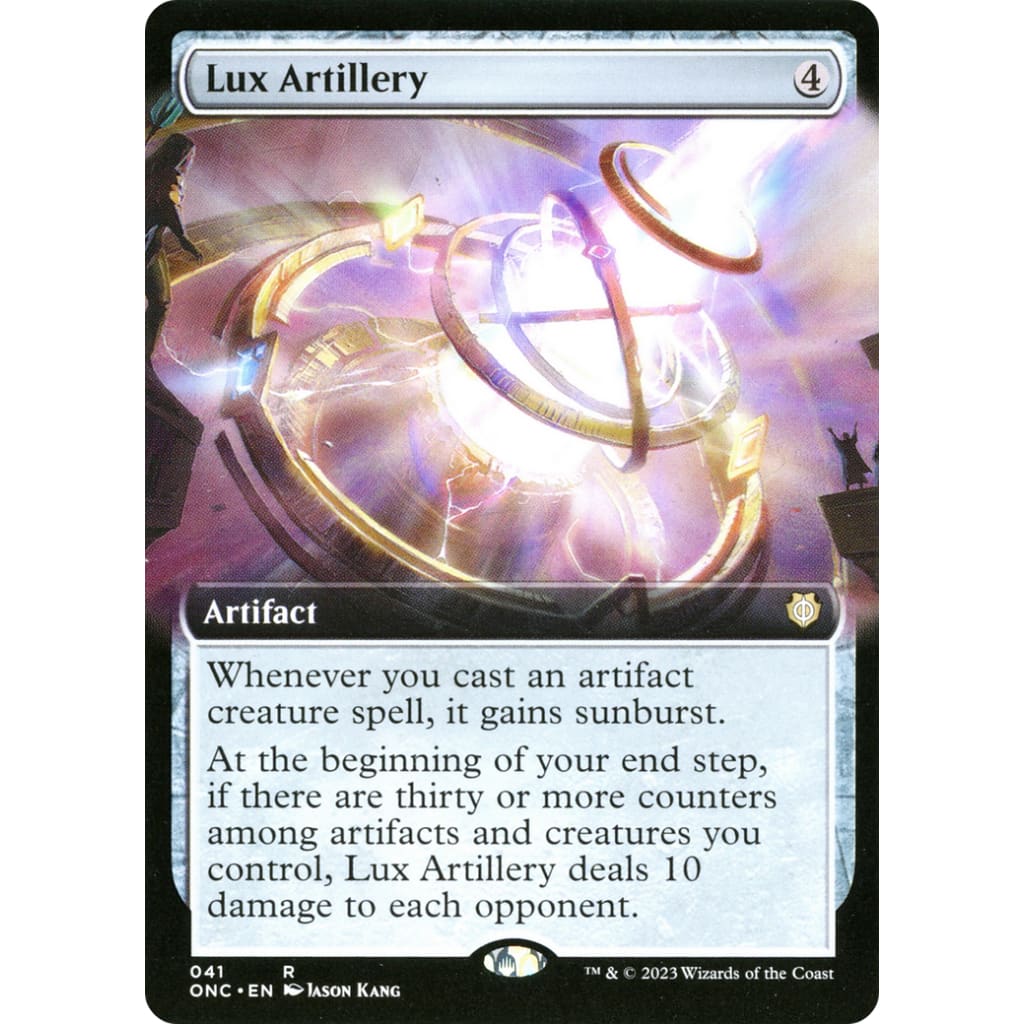 Lux Artillery (ONC-041): (Extended Art) Foil - Single