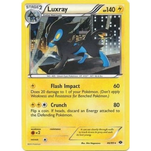 Luxray - 46/99 (Cosmos Holo) () Promo Holofoil - Single
