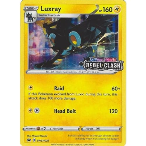 Luxray (SWSH023) Promo Holofoil - Single