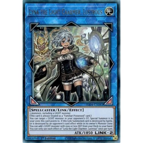Lyna the Light Charmer Lustrous (PUR) - RA04-EN081