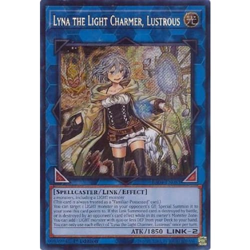 Lyna the Light Charmer Lustrous (Secret Rare) - RA04-EN081