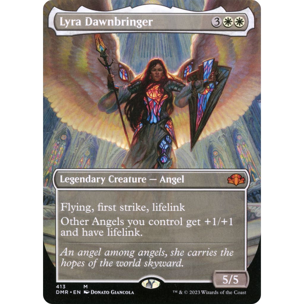 Lyra Dawnbringer (DMR-413) (Borderless) Foil - Single