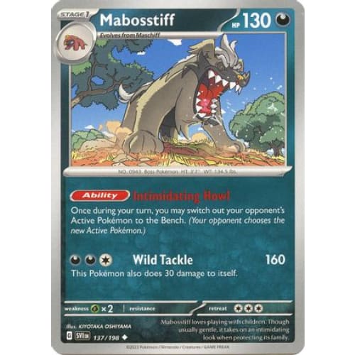 Mabosstiff - 137/198 (137) Uncommon - Single