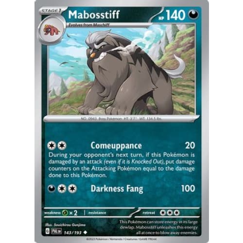 Mabosstiff (143) Uncommon - Single