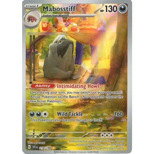 Mabosstiff - 218/198 (218) Illustration Rare Holofoil