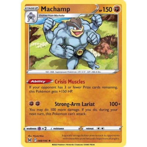 Machamp (088/196) Holo Rare Holofoil - Single