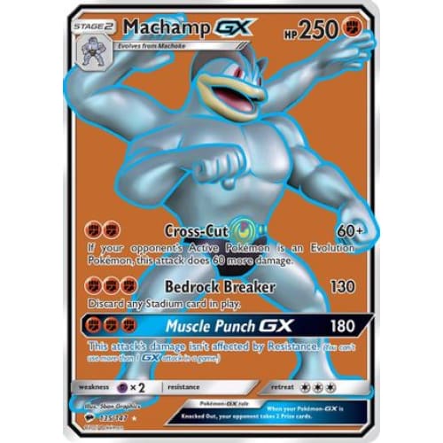 Machamp-GX (135/147) Ultra Rare Holofoil - Single